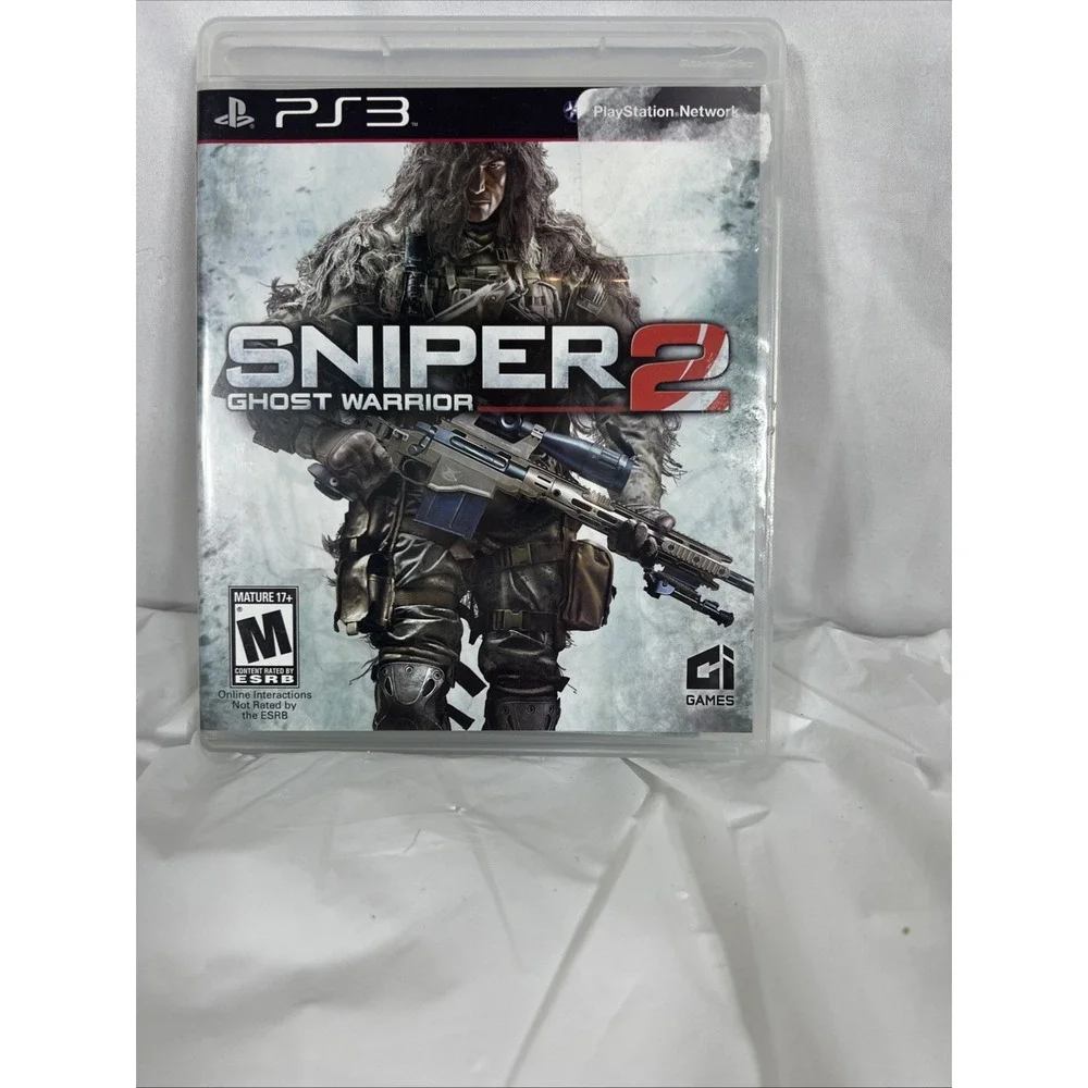 Sniper: Ghost Warrior 2‎ Sony PlayStation 3 PS3 Game Complete With Manual
